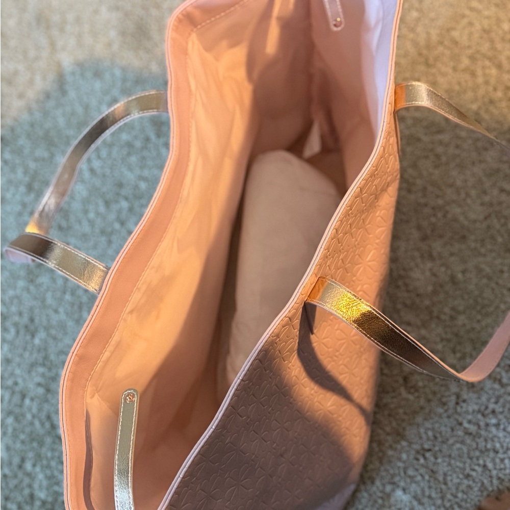 Kate Spade Blush Embossed Tote - Picture 3 of 5